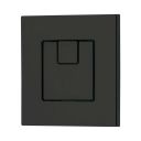 Apache Matt Black Square Dual Toilet Flush Button