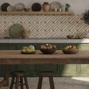 Machu Ruzafa Matt Porcelain Patterned Tile 223x223mm