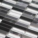 Elliot Black and White Mosaic 300x300mm