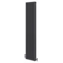 Upton Grey Triple Vertical Column Radiator 1800x380mm