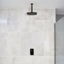 Triton ENVi 9.0kw Thermostatic Electric Shower with Ceiling Fed Fixed Head - Black