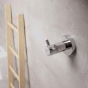 Round Chrome Robe Hook