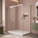Norr Chrome Shower Side Panel