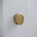 Aqualisa S1 Brushed Gold Smart Digital Shower Triple Outlet (Slide Rail Kit with Bath Filler and Fixed Wall Head) HP/Combi