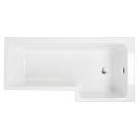 Lorenz Right Hand L-Shape Shower Bath 1700x820mm