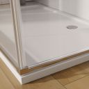 Lanka Chrome Shower Side Panel