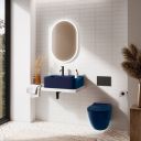 Verity Capri Gloss Wall Hung or Countertop Basin