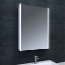 Lemer Motion Sensor Illuminated LED Bathroom Mirrored Cabinet 550x700mm