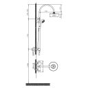 Hanbury Chrome Thermostatic Shower Pack Spec