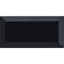 Metro Black Ceramic Brick Tile 100x200mm