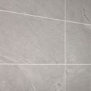 Modern Brookfield Silver Porcelain Tile 