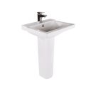 Veto Square Full Pedestal Basin