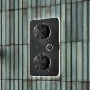 Aqualisa S1 Matt Black Smart Digital Shower Dual Outlet (Slide Rail Kit with Fixed Ceiling Head) HP/Combi