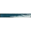 Capri Blue Gloss Ceramic Brick Tile - 400x50mm