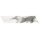 Calcutta Majestic Chevron Matt Marble Tile 80x400mm