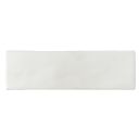Borneo Soft White Matt Porcelain Tile 65x200mm