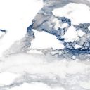 Charlie Blue Marble Matt Porcelain Tile 600x600mm