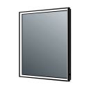 Adison Black Framed LED Backlit Heated Bathroom Mirror 600x800mm