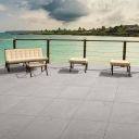Pallet of 40 Pompeii White Outdoor Matt Porcelain Tile - 900x600mm - 21.6m²