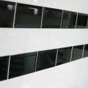 Metro Black Ceramic Brick Tile 100x200mm