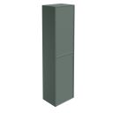 Kendal Wall Hung Tall Storage Unit in Pine Green
