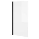 Moxby Black Pivot Single Bath Screen