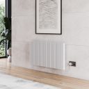 Peru White Smart Electric Panel Plug-In Heater 500x947mm