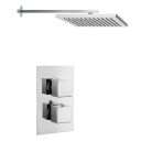 Single Outlet Concealed Valve & Square Shower Head