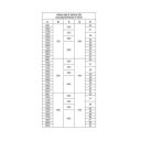 Peoria Arabesco White Marble Shower Tray Size Options