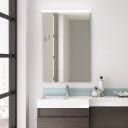 Elnero Illuminated LED Heated Bathroom Mirror 600x715mm