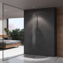 Aqualisa Quartz Touch Concealed Smart Shower with Fixed Wall Head - Hp/Combi