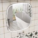 Pablo Square Illuminated LED Bathroom Mirror 800x800mm