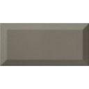 Metro Bisel Grey Ceramic Brick Tile 100x200mm