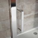 Fabio Chrome Sliding Shower Door