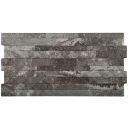 Dark Brick Split Faced Porcelain Tile