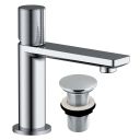 Coach Chrome Basin Mixer Tap & Waste