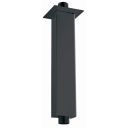 Zena Matt Black Square Shower Ceiling Arm 250mm