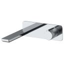 Coach Chrome Wall Mounted Basin Mixer Tap