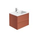 Kendal Rose Wall Hung Vanity Unit - 600mm
