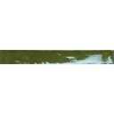 Capri Green Gloss Ceramic Brick Tile - 400x50mm
