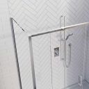 Sana Chrome Shower Side Panel