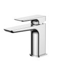 Apex Gloss White Floor Standing Vanity Unit & Basin with Chrome Handles, Tap & Waste 615mm