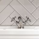 Grosvenor Chrome Basin Mixer Tap - lifestyle image 2
