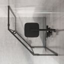 Taylor Black Penta Shower Enclosure 900x900mm
