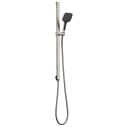Flint Brushed Nickel Square Shower Slide Rail Kit