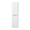 Erin Gloss White Wall Mounted Left Hand Tall Storage Cabinet