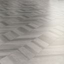 Stratosphere Chevron Perla Matt Porcelain Tile 450x900mm