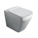 Belgrove White Rimless Back to Wall Toilet