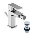 Zena Chrome Mono Bidet Tap & Waste
