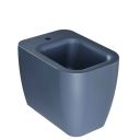 Micheli Matt Navy Back to Wall Bidet
